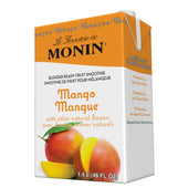 Monin Blender Ready Mango Fruit Smoothie Mix, 46 Ounce -- 6 per case.