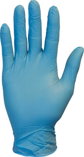 The Safety Zone Blue 3.7 Mil Medium Nitrile Gloves -- 1000 per case