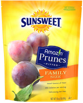 Sunsweet Pitted Prunes, 16 Ounce Pouch -- 12 per case.