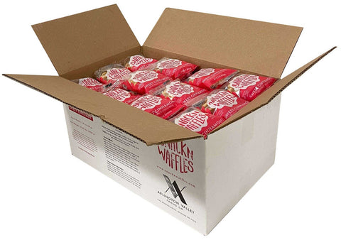 Snack N Waffles Cinnamon Waffles, 2.4 Ounce -- 96 per case
