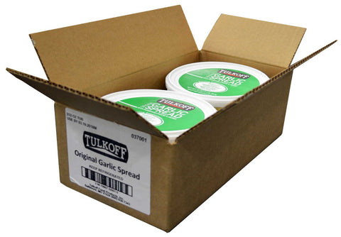 Tulkoff Zero Trans Fat Garlic Spread, 2 Pound -- 2 per case.