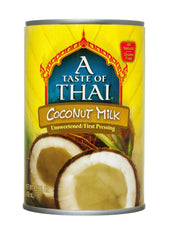 A Taste of Thai Coconut Milk, 13.5 Fluid Ounce -- 12 per case.