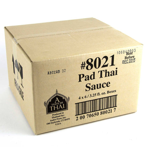 A Taste of Thai Pad Thai Sauce, 3.25 Fluid Ounce -- 24 per case.