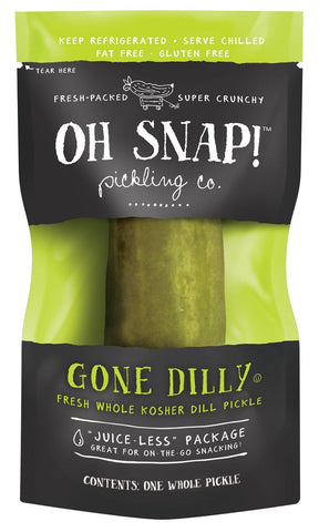 Oh Snap Gone Dilly Dill Pickle -- 12 per case.