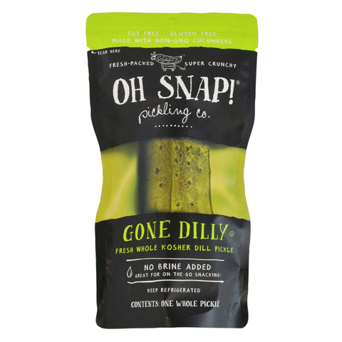 Oh Snap Gone Dilly Dill Pickle -- 12 per case.