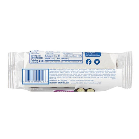 Hostess Frosted Mini Donette, 3 Ounce -- 60 per case.