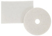 3M White Super Polish Pad, 13 inch -- 5 per case