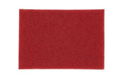3M Red Buffer Pad, 12 x 18 inch -- 5 per case.