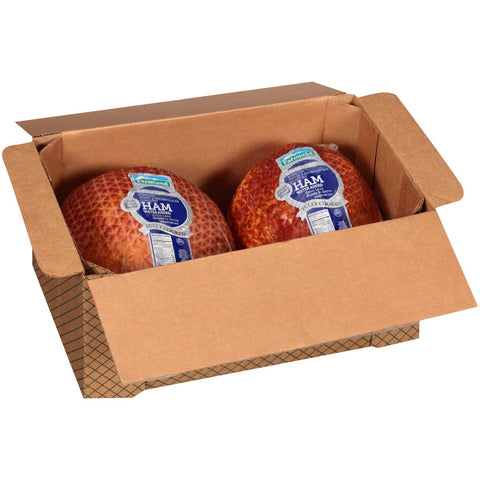 Farmland Honey and Brown Sugar Smoked Pit Ham, 14/16 Piece -- 2 per case.