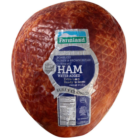 Farmland Honey and Brown Sugar Smoked Pit Ham, 14/16 Piece -- 2 per case.
