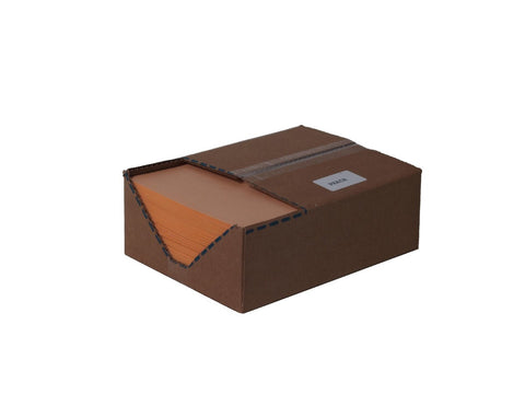 9X12 Peach Steak Paper Sheets -- 6 case -- 1000 count