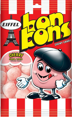 Eiffel Bon Bons Strawberry Candy, 4 Ounce -- 12 per case.