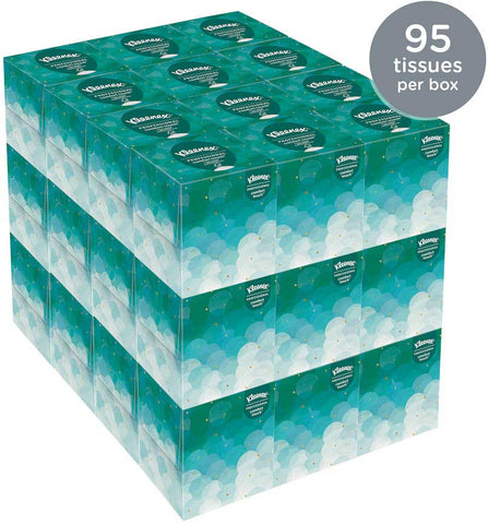 Kimberly Clark Kleenex Boutique White Facial Tissue, 8.6 x 8.4 inch -- 3420 per case