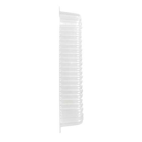 HFA Clear Aluminum Low Dome Lid for Steam Table Pan -- 50 per case