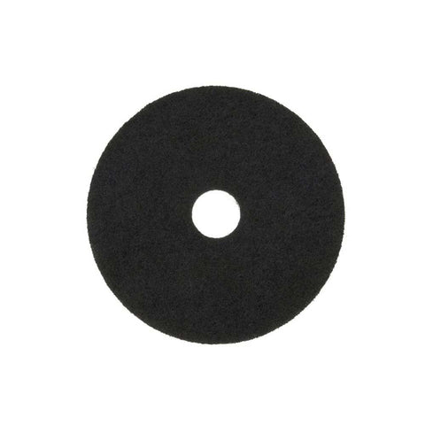 3M 7200 Black Nylon/Fiber Polyester Stripper Pad, 14 inch -- 5 per case