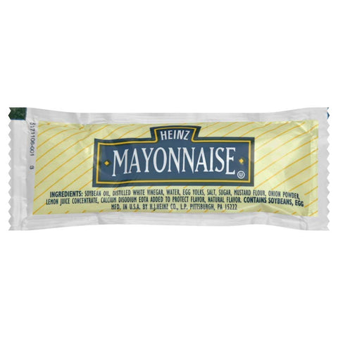 Heinz Mayonnaise Single Serve, 12 Gram -- 200 Case