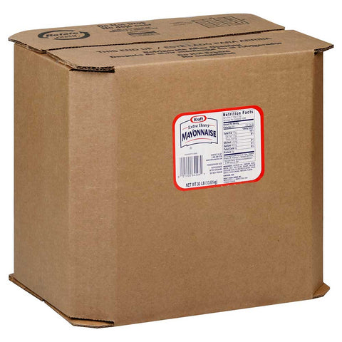 Kraft Extra Heavy Mayonnaise Carton, 30 Pound -- 1 Case