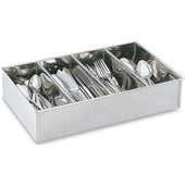 Vollrath Stainless Steel Cutlery Bins -- 6 per case.