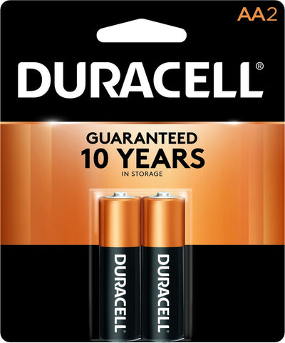 Duracell AA Size Coppertop Duracell Battery, 1.5 Volt -- 112 per case.