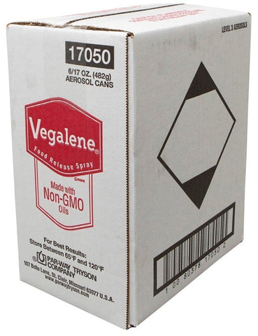 Vegalene Non GMO Food Release Spray, 17 Ounce.