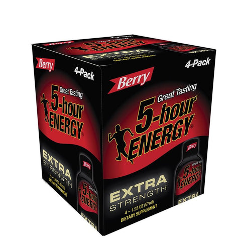 5 Hour Energy Extra Strength Shot, 2 Fluid Ounce -- 48 per case.