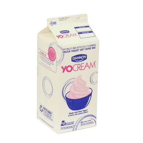 Yocream Yogurt Mix, Alpine Vanilla Nonfat Soft Serve, 64 Ounce -- 6 per case.