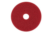 3M Low-Speed High Productivity Floor Pads 5100, 14-Inch, Red
