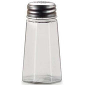 Traex Dripcut Paneled Flat Top Salt and Pepper Shaker, 2 Ounce -- 72 per case.