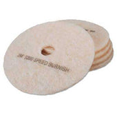 3M Ultra High-Speed TopLine Floor Burnishing Pads 3200, 20-Inch, White/Amber