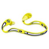 3M E·A·R Swerve Banded Hearing Protector, Corded, Yellow