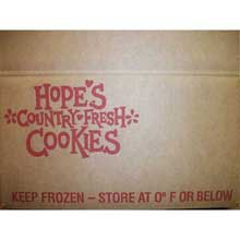 Hopes Cookies Homestyle Peanut Butter Cookie Dough, 2 Ounce -- 160 per case