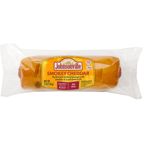 Johnsonville® Smokey Cheddar in Soft Baked Roll 10ct
