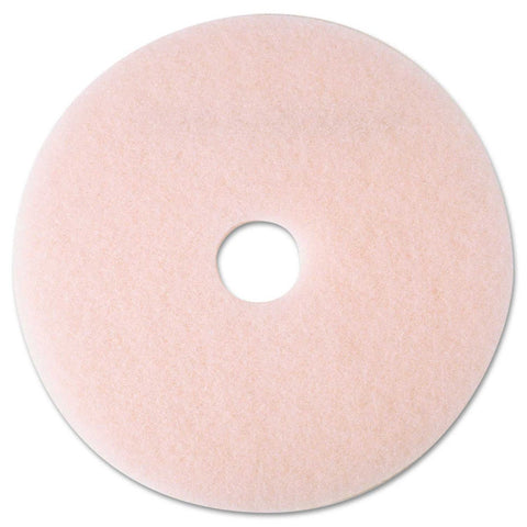 3M Pink Ultra High-Speed Eraser Floor Burnishing Pad 3600, 19 inch Diameter -- 5 per case