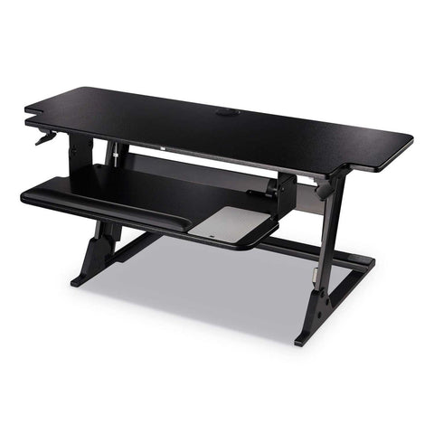 3M Black Precision Standing Desk, 42 X 23.2 X 20 inch