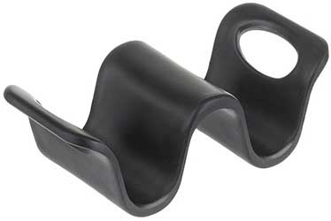 Tablecraft Taco Taxi Black Melamine 1-2 Tacos Holder, 4 3/4 x 2 1/4 x 1 5/8 inch