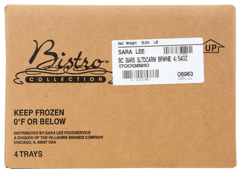 Bistro Collection BROWNIE CARAMEL SALTED W/ PRETZEL