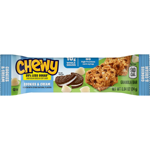 Quaker® GRANOLA BAR REDUCED SUGAR COOKIES N' CREAM