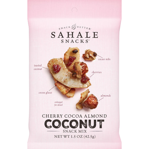 Sahale Snacks SNACK CHERRY COCOA ALMOND COCONUT SNACK MIX