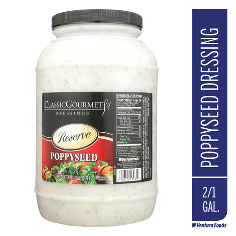 Classic Gourmet Reserve Poppyseed Dressing, 8.95 Pound Jar -- 2 per case.