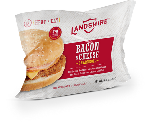 Big Az Baconaddict Cheeseburger, 9.35 Ounce -- 10 per case.