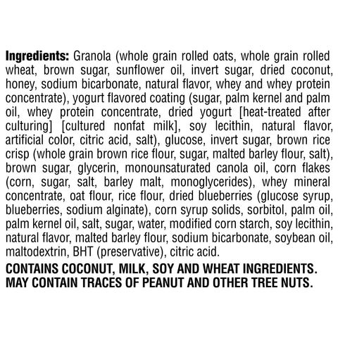 Quaker Chewy GRANOLA BAR CHEWY YOGURT BLUEBERRY