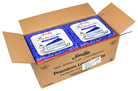 Sara Lee Frozen CAKE LAYER ICED GERMAN CHOCOLATE PREMIUM UN-CUT ROUND 9
