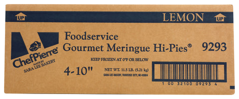 Chef Pierre PIE LEMON MERINGUE HI W/ DOMES 10