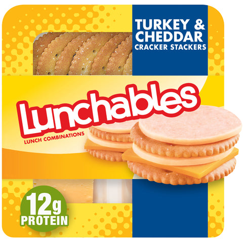 Kraft Oscar Mayer Lunchable Turkey and Cheddar Cheese, 4.5 Ounce -- 16 per case.
