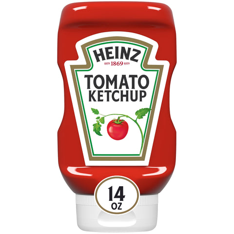 Heinz® KETCHUP STAY CLEAN UPSIDE DOWN SQUEEZE BOTTLE