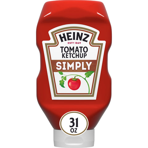 Simply Heinz ™ KETCHUP PLASTIC 34 OZ 204640/78003773