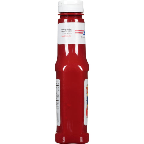 Red Gold KETCHUP 33% FANCY RED PLASTIC SQUEEZE BOTTLE