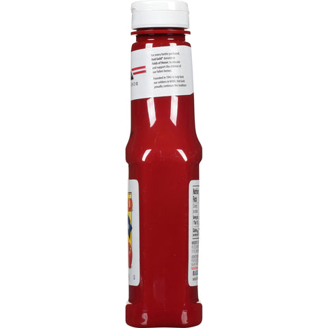 Red Gold KETCHUP 33% FANCY RED PLASTIC SQUEEZE BOTTLE