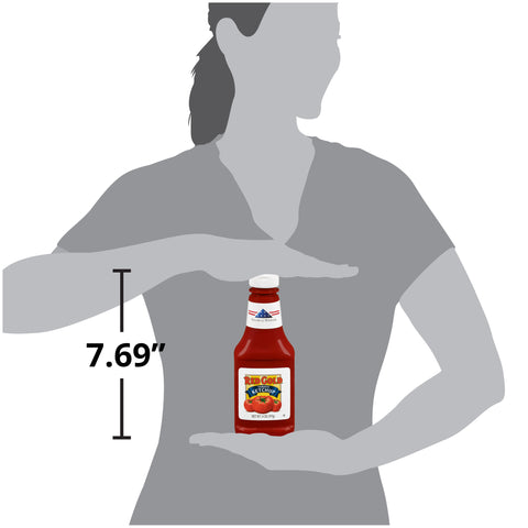Red Gold KETCHUP 33% FANCY RED PLASTIC SQUEEZE BOTTLE