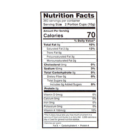 Ventura Foods SunGlow European Style Whipped Butter Blend, 5 Gram -- 720 per case.